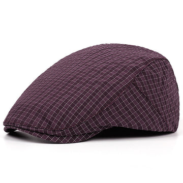 Gorra Ligera de Cuadrícula