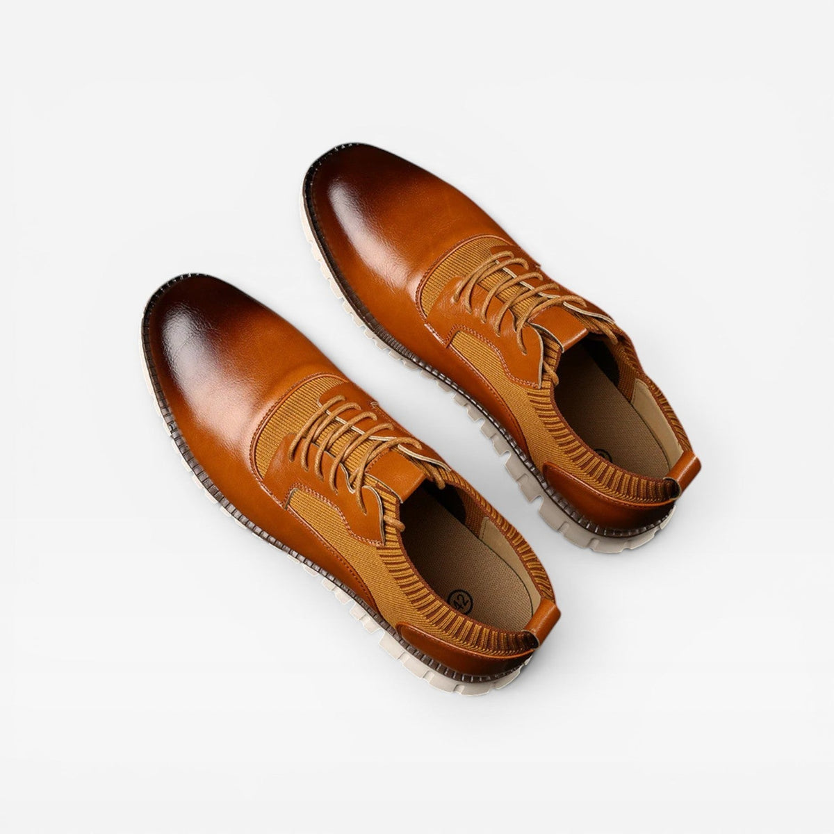 Zapatillas de Estilo Oxford para Hombre – Deportivas de Cuero Elegantes y Casual