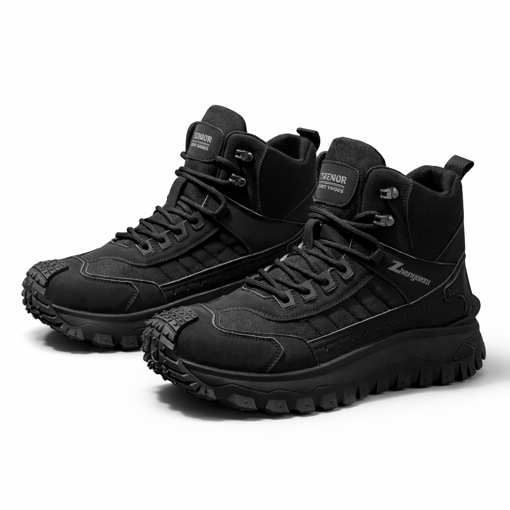 Zapatos de cuero livianos para caminar de hombre