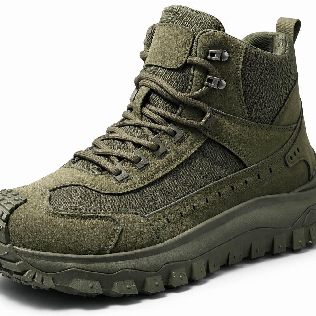 Zapatos de cuero livianos para caminar de hombre