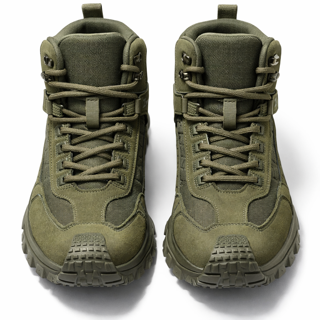 Zapatos de cuero livianos para caminar de hombre