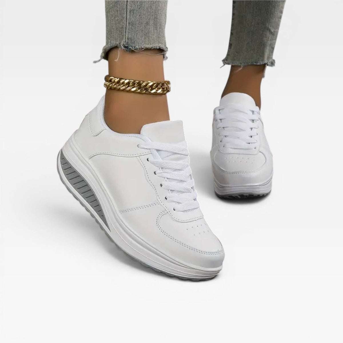 Zapatillas Cómodas para Mujeres – Zapatos de Paseo con Amortiguación