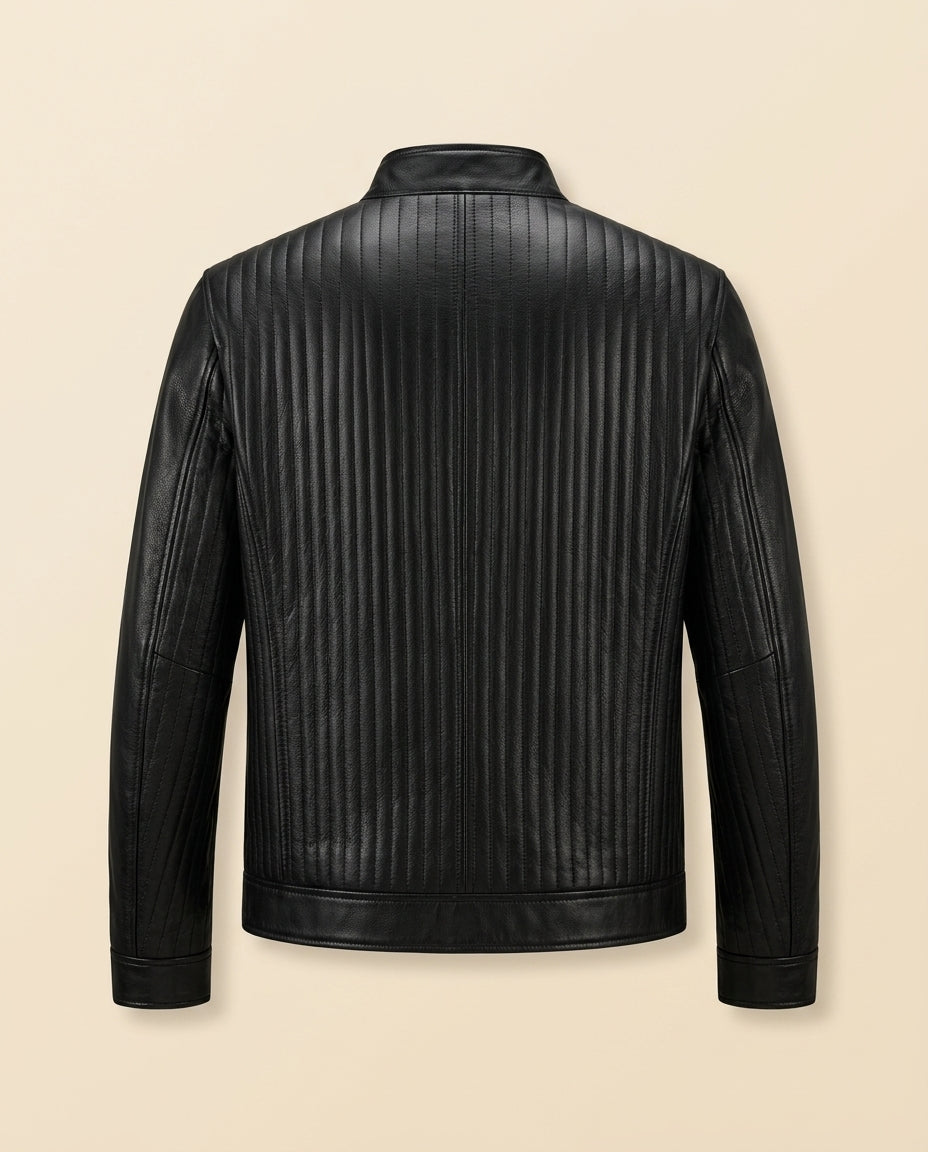 Chaqueta de Cuero Biker Signature