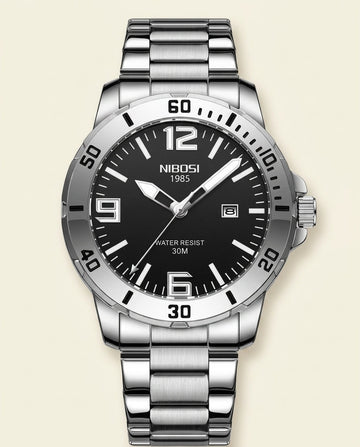 Reloj Deportivo Clásico de Acero NB
