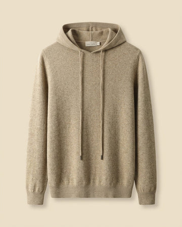 Sudadera de Punto Mezcla de Cachemira Camel