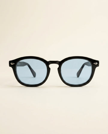 Gafas de Sol Redondas Retro Negro Azul