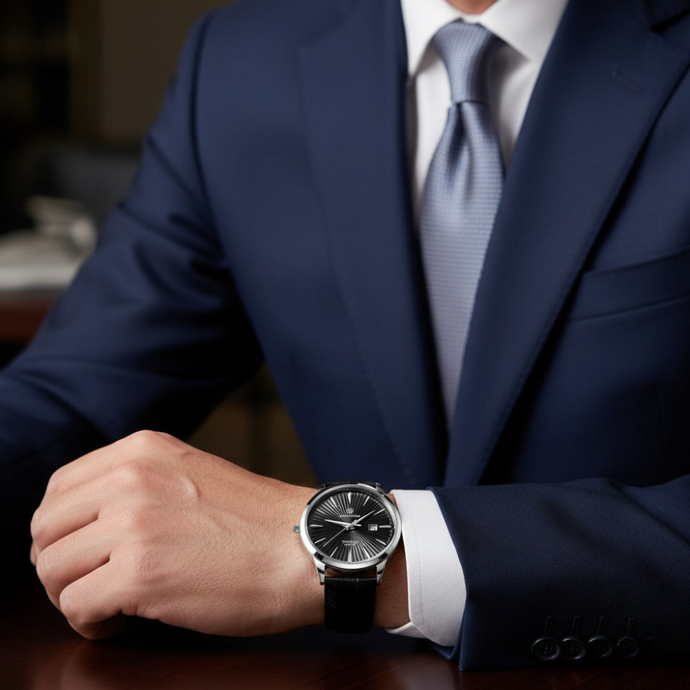 Reloj de Cuero Genuino Pablo Raez