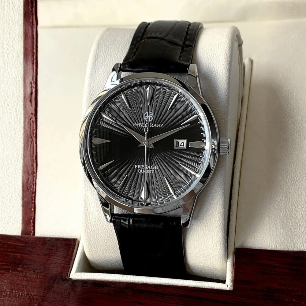 Reloj de Cuero Genuino Pablo Raez