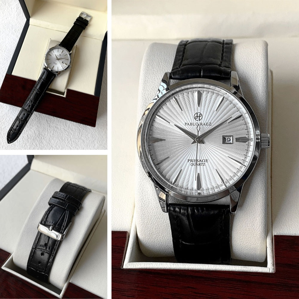 Reloj de Cuero Genuino Pablo Raez