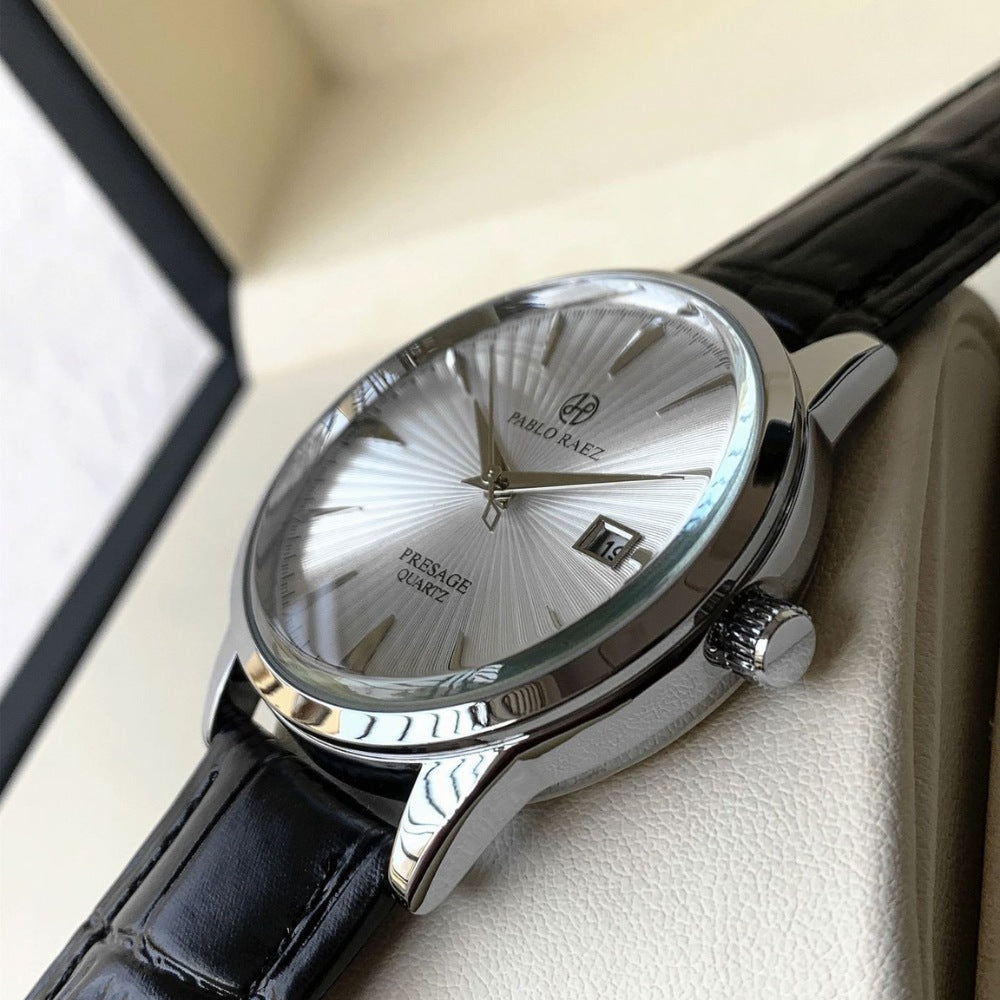 Reloj de Cuero Genuino Pablo Raez