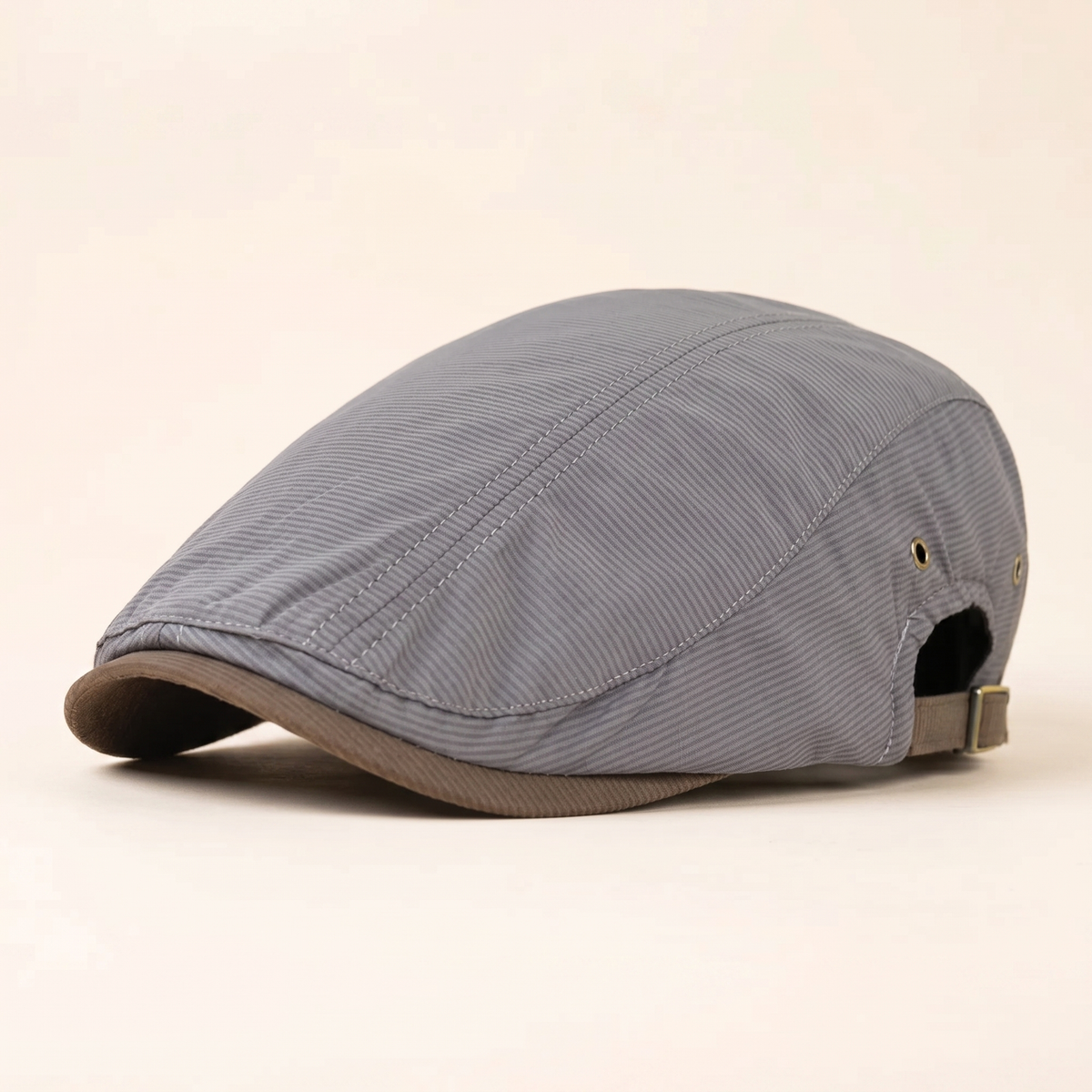 Gorra de Algodón a Rayas