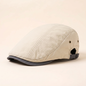 Gorra de Algodón a Rayas