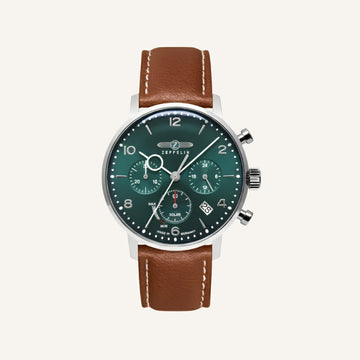 Reloj Cronógrafo Zeppelin 100 Años Verde
