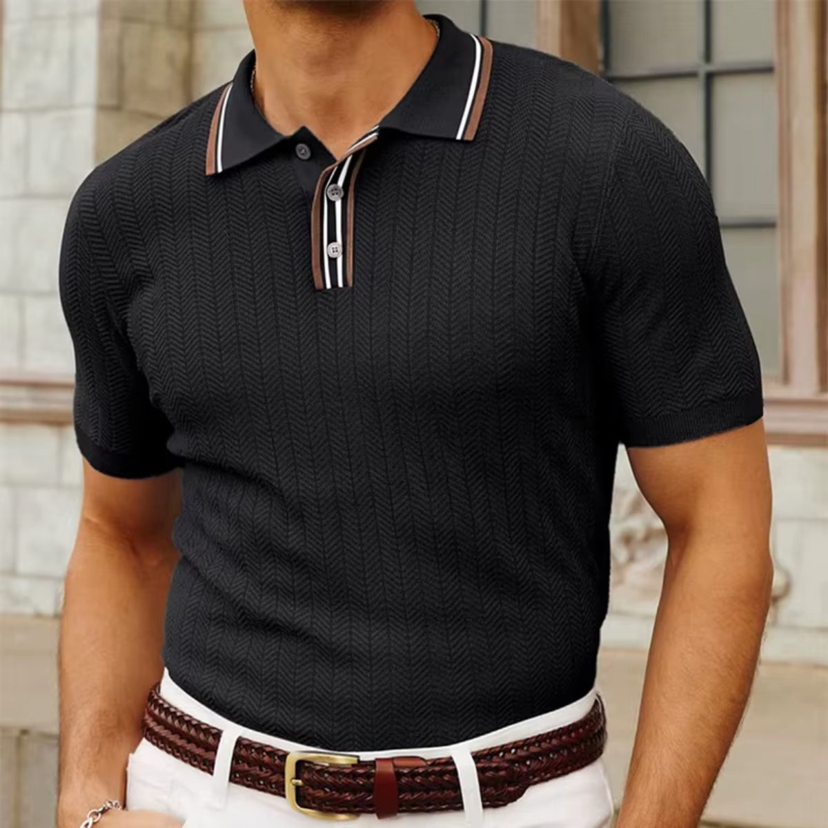 Camisa Polo de Tejido Riviera Heritage