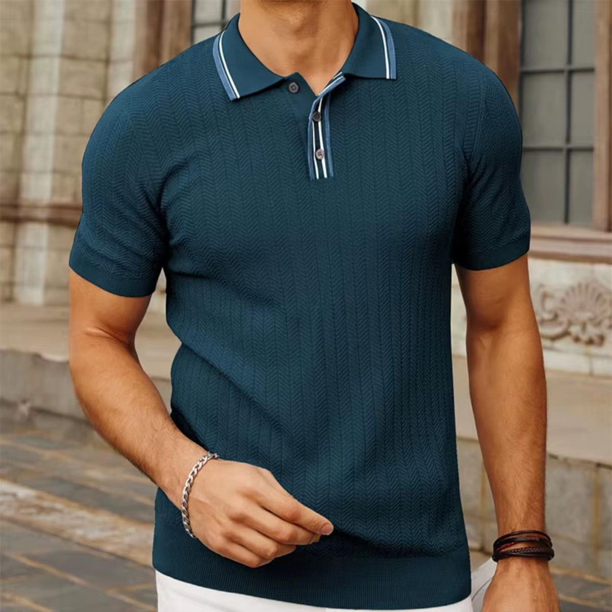 Camisa Polo de Tejido Riviera Heritage