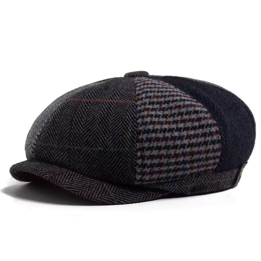 Gorra de Parches de Lana