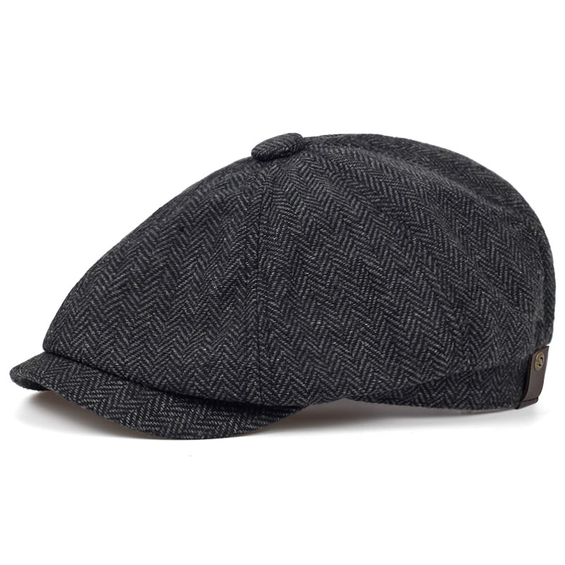 Gorra de Lana en Pata de Gallo