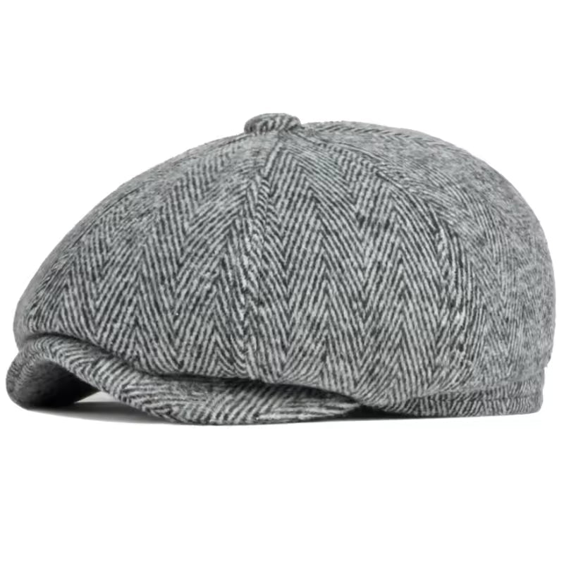 Gorro de Lana con Orejeras en Espiga