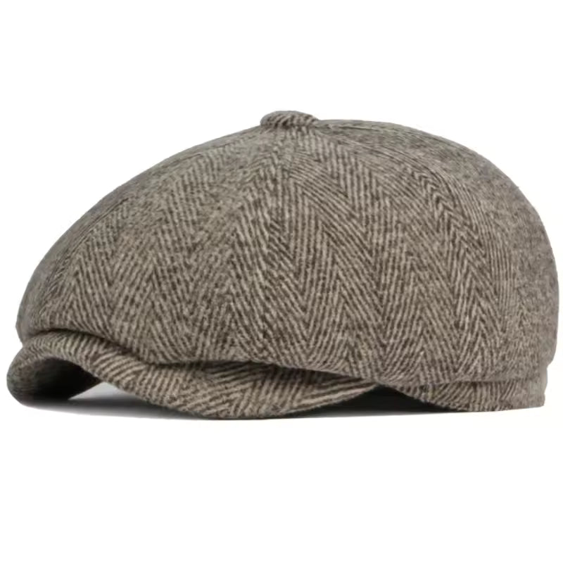 Gorro de Lana con Orejeras en Espiga