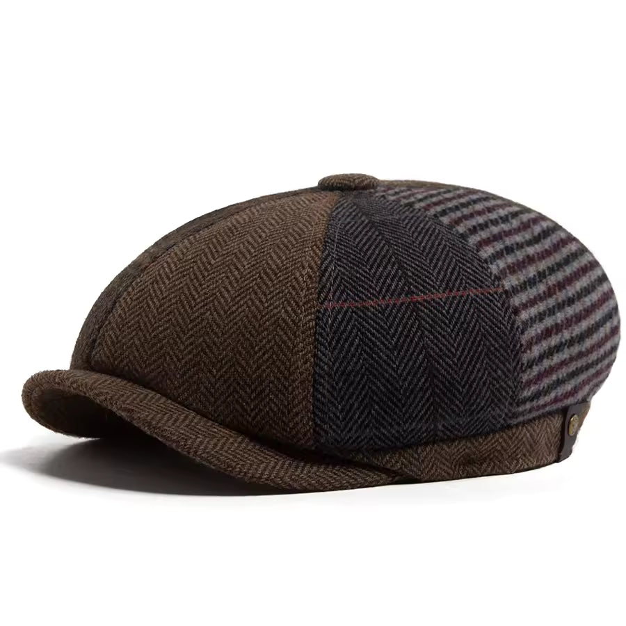Gorra de Parches de Lana