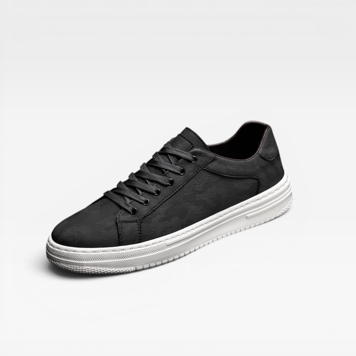 Zapatillas de Cuero para Hombre – Clásicas, con Cordones, Estilo Smart Casual para el Día a Día