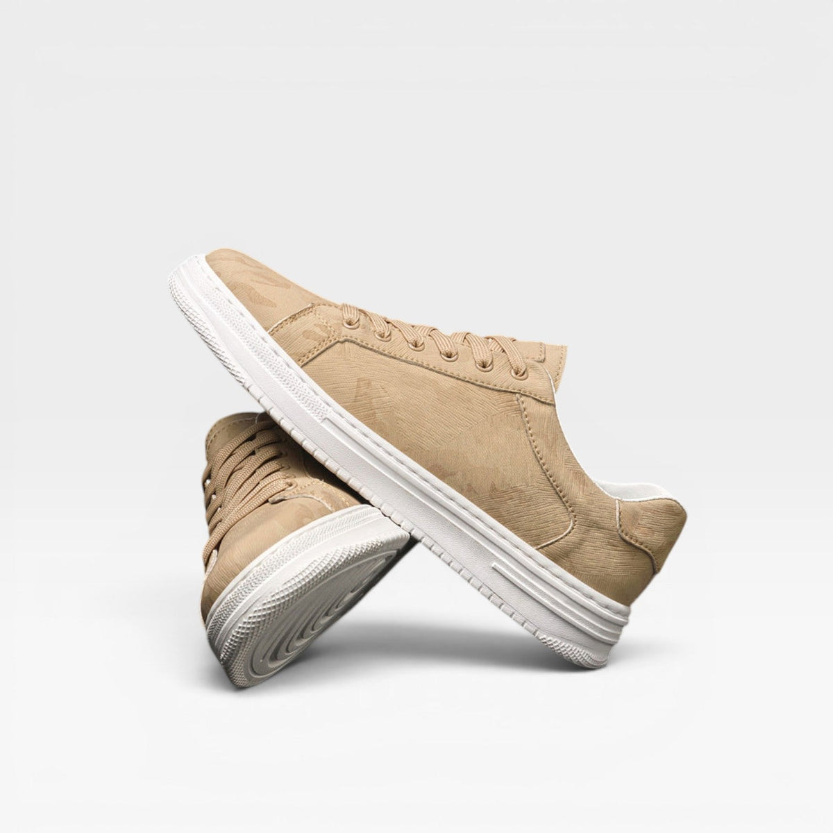 Zapatillas de Cuero para Hombre – Clásicas, con Cordones, Estilo Smart Casual para el Día a Día