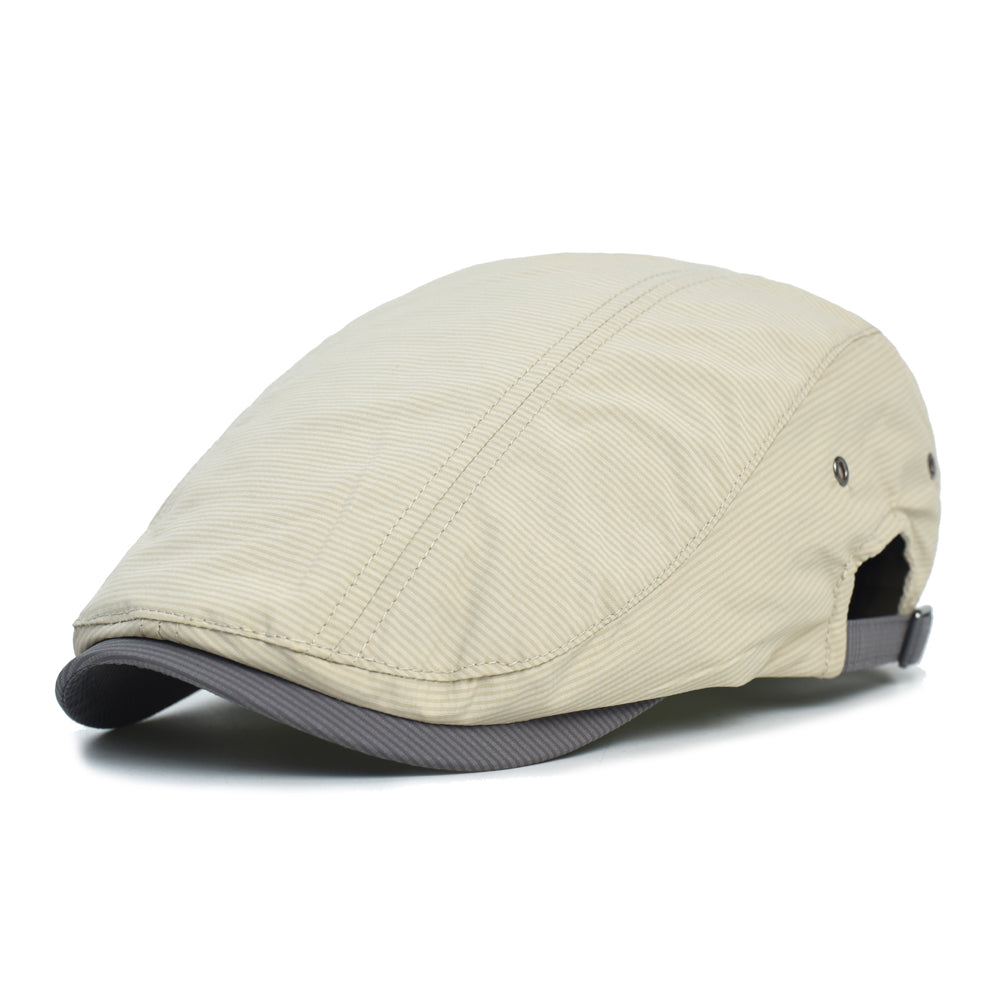 Gorra de Algodón a Rayas