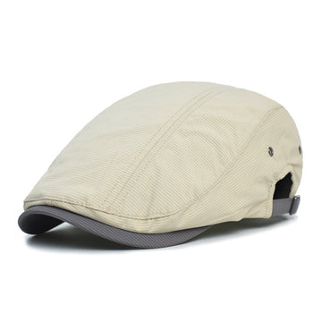 Gorra de Algodón a Rayas