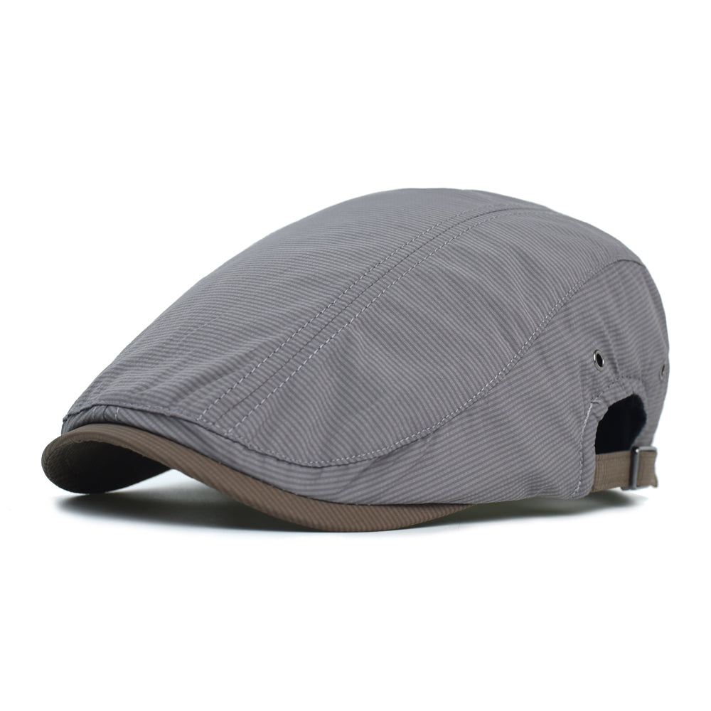 Gorra de Algodón a Rayas