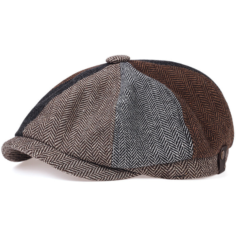 Gorra de Lana en Pata de Gallo