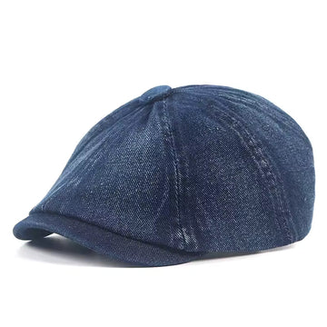 Gorra de Newsboy de Denim