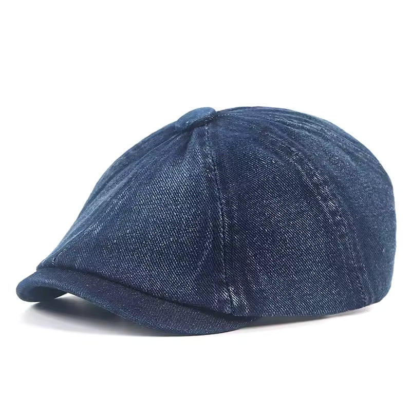 Gorra de Newsboy de Denim