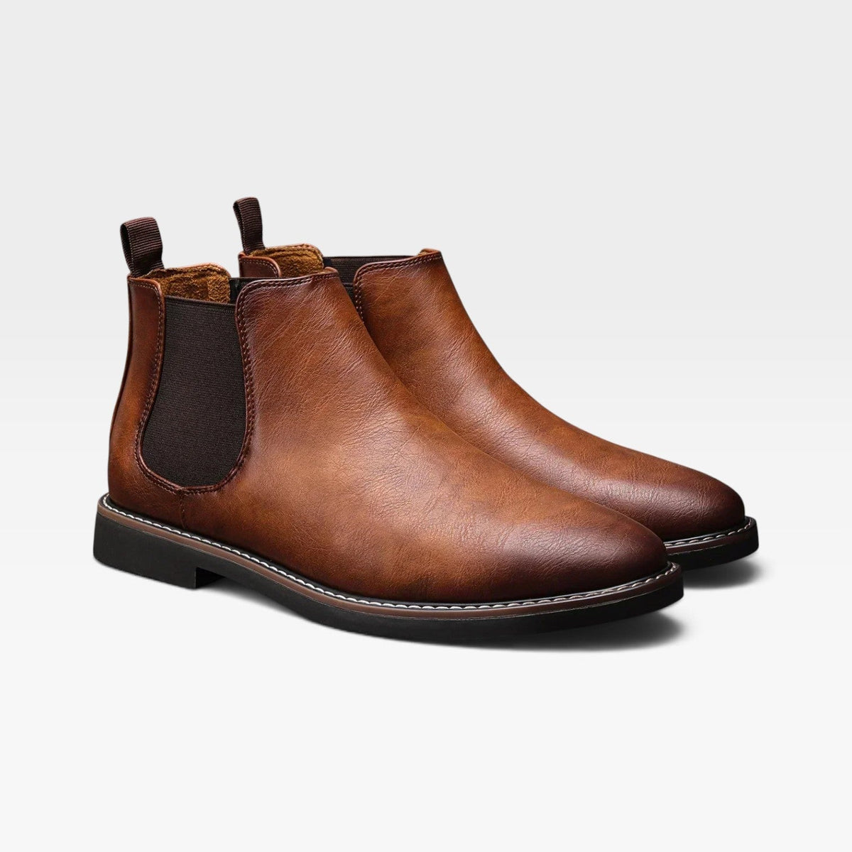 Botas Chelsea de Cuero para Hombre