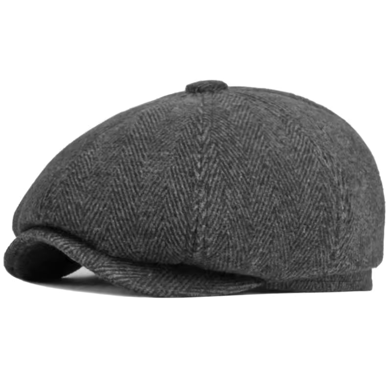 Gorro de Lana con Orejeras en Espiga