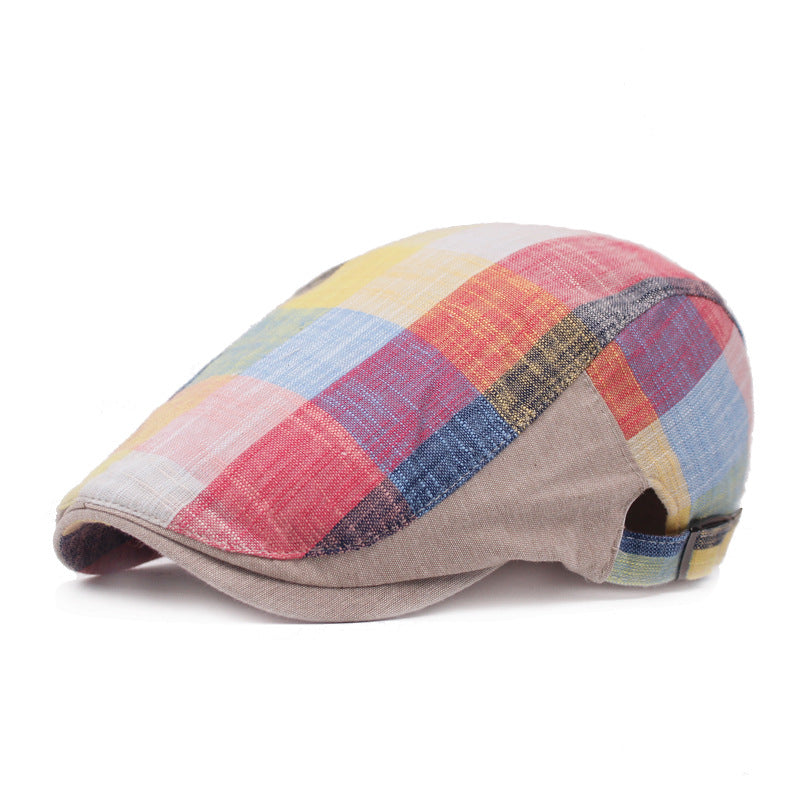 Gorra de Cuadros Vintage