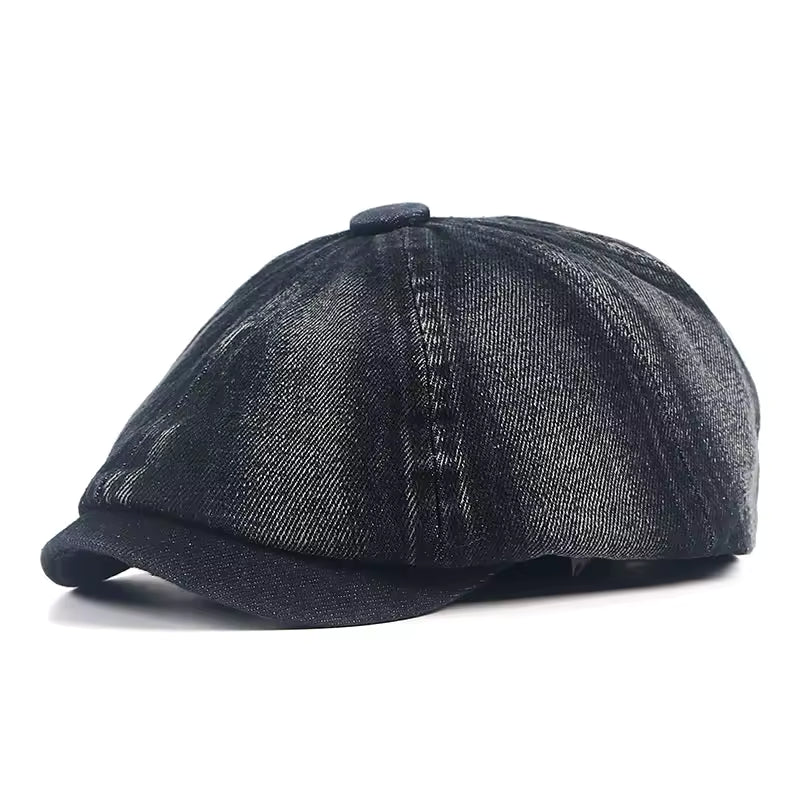Gorra de Newsboy de Denim