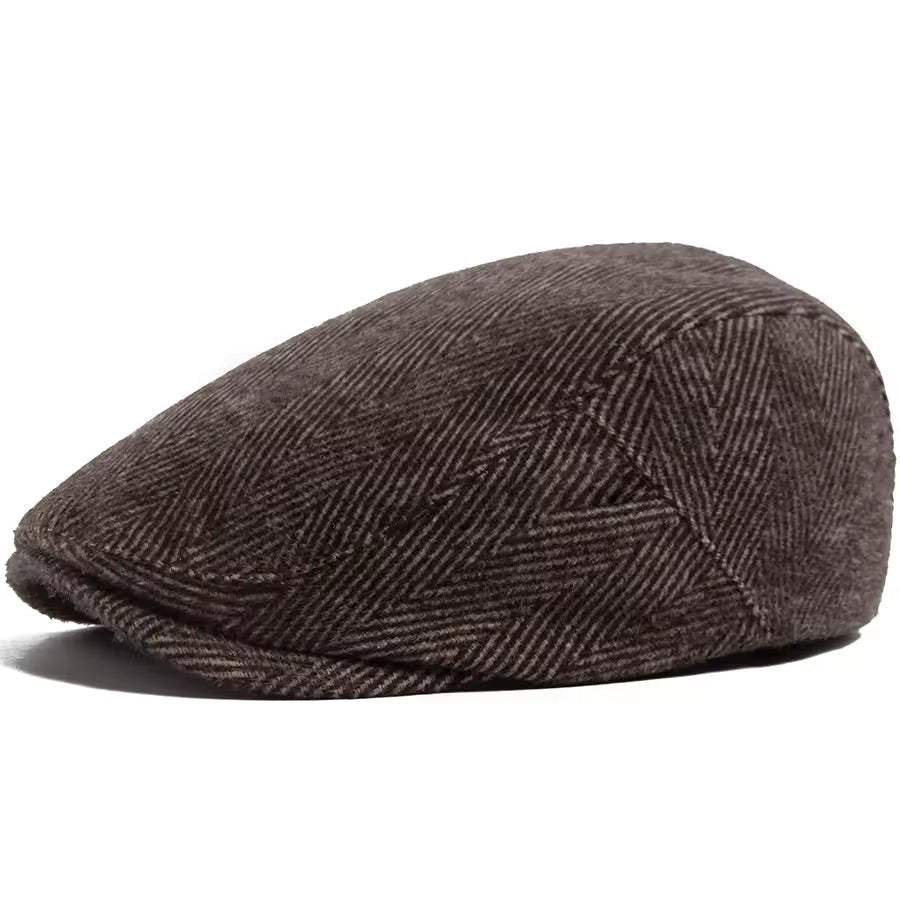 Gorra de Lana en Espiga