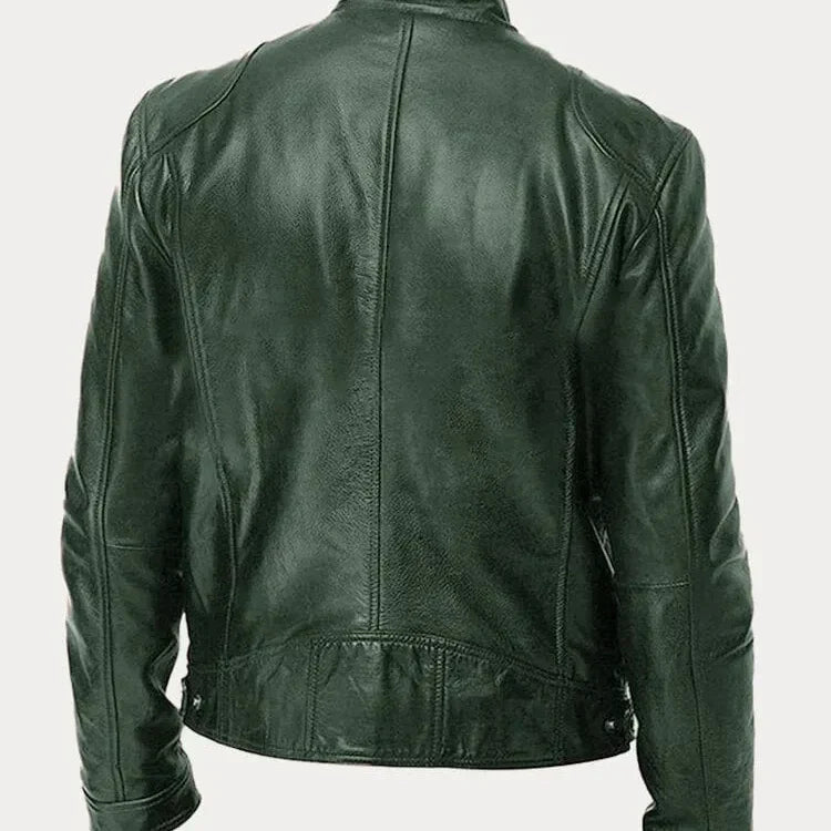 Chaqueta de Cuero Bergamo
