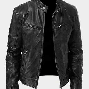Chaqueta de Cuero Bergamo