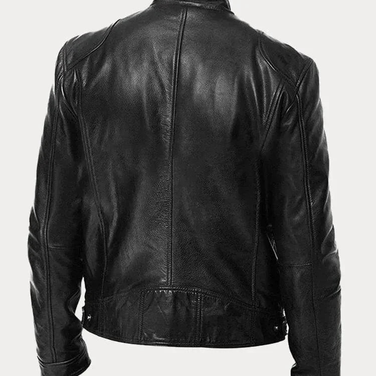 Chaqueta de Cuero Bergamo