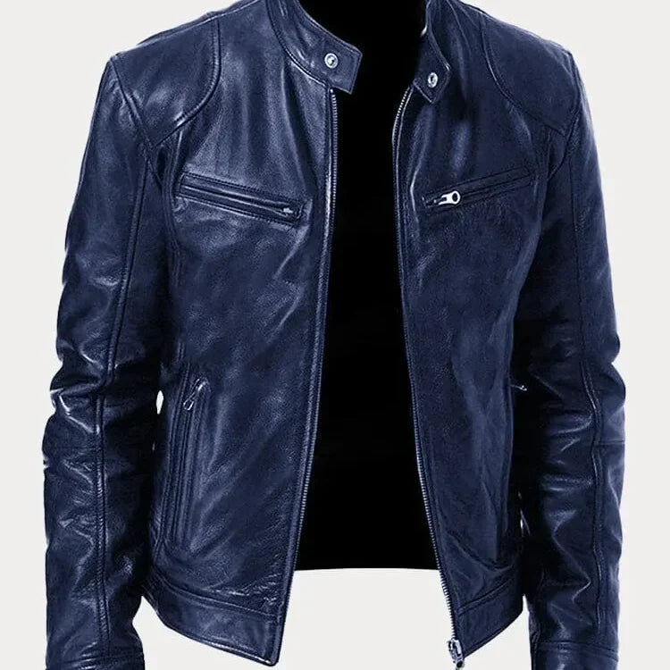 Chaqueta de Cuero Bergamo