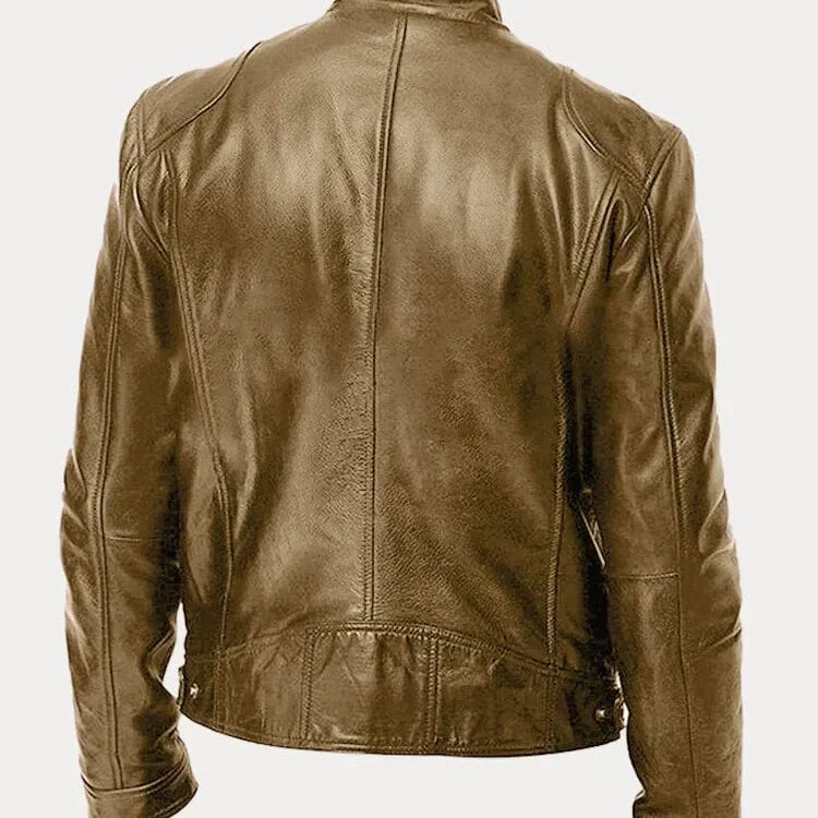 Chaqueta de Cuero Bergamo