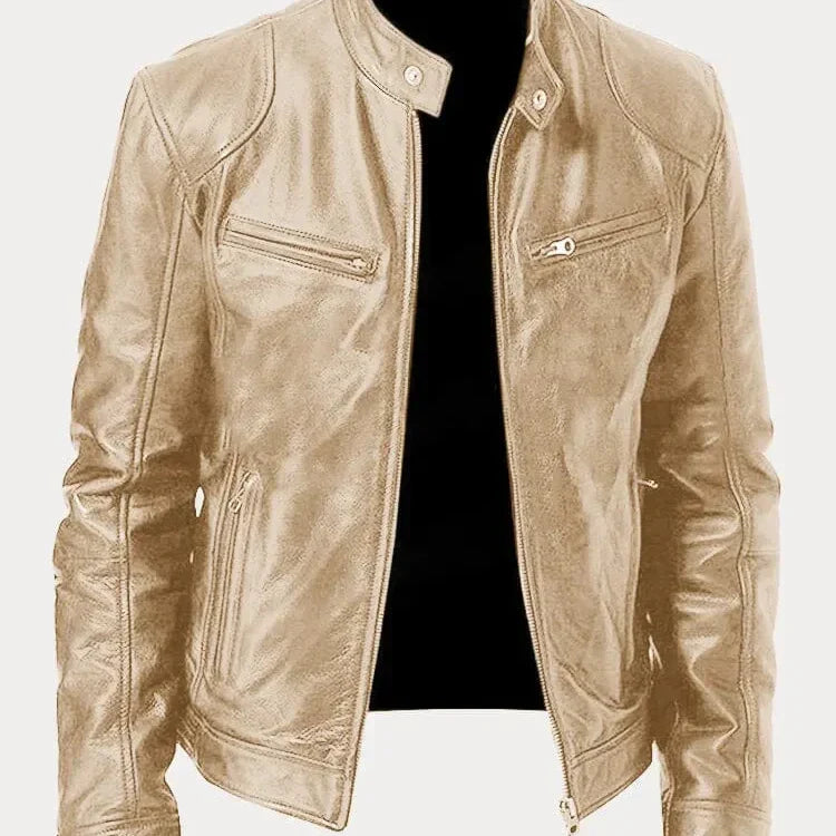 Chaqueta de Cuero Bergamo