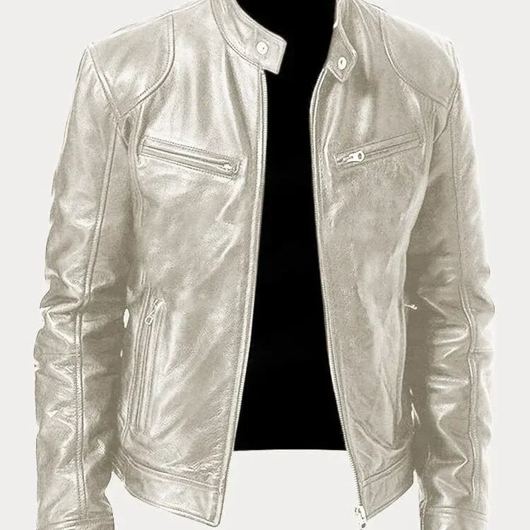 Chaqueta de Cuero Bergamo