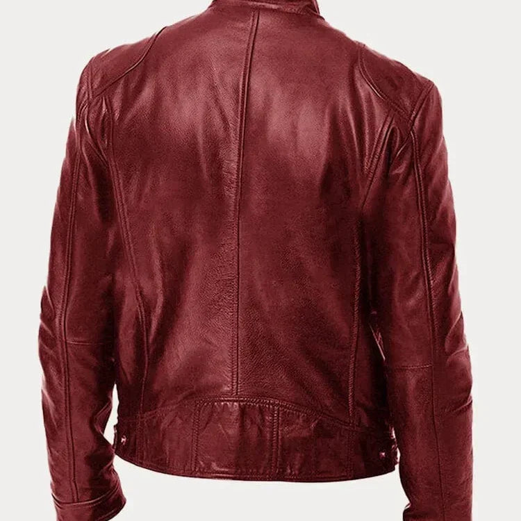 Chaqueta de Cuero Bergamo