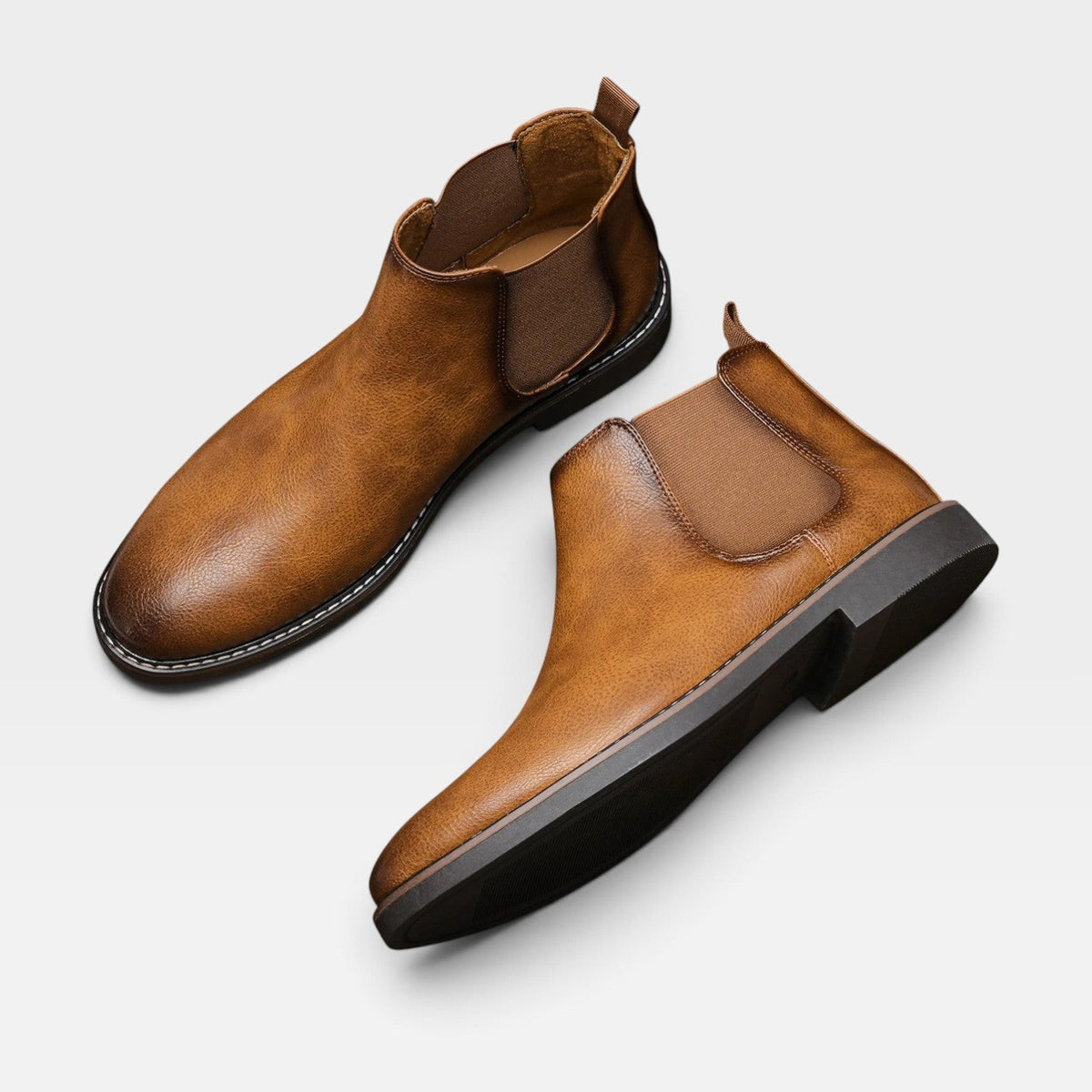 Botas Chelsea de Cuero para Hombre