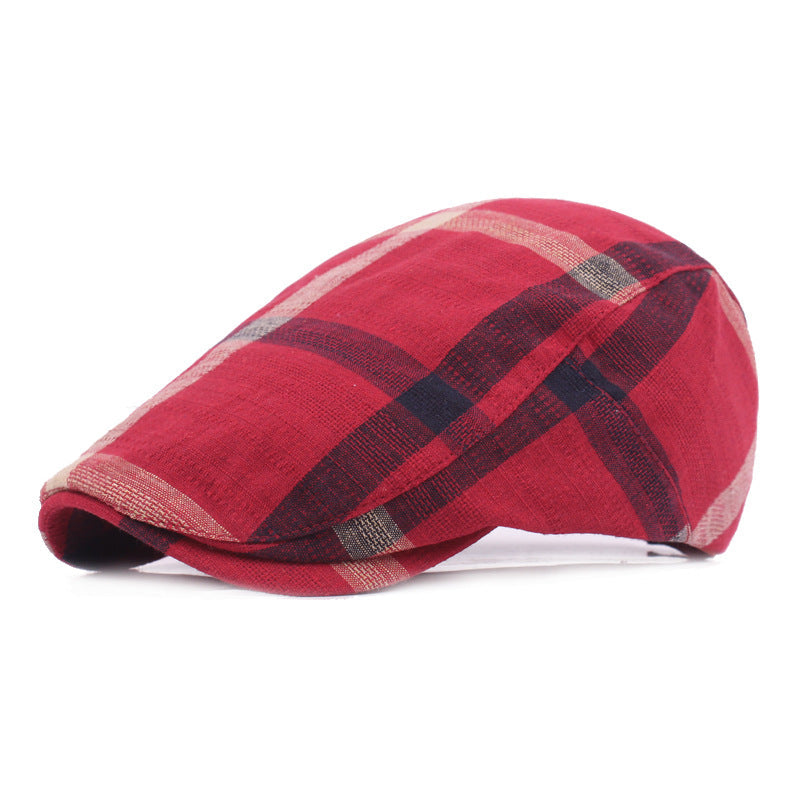 Gorra de Cuadros Vintage