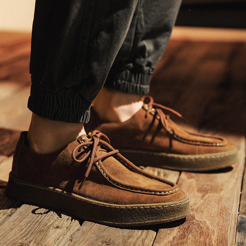 Zapato de Suede Craffito Línea Clásica
