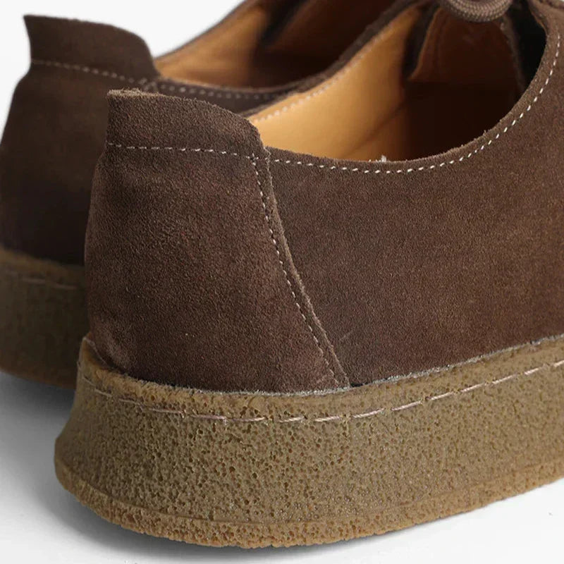 Zapato de Suede Craffito Línea Clásica
