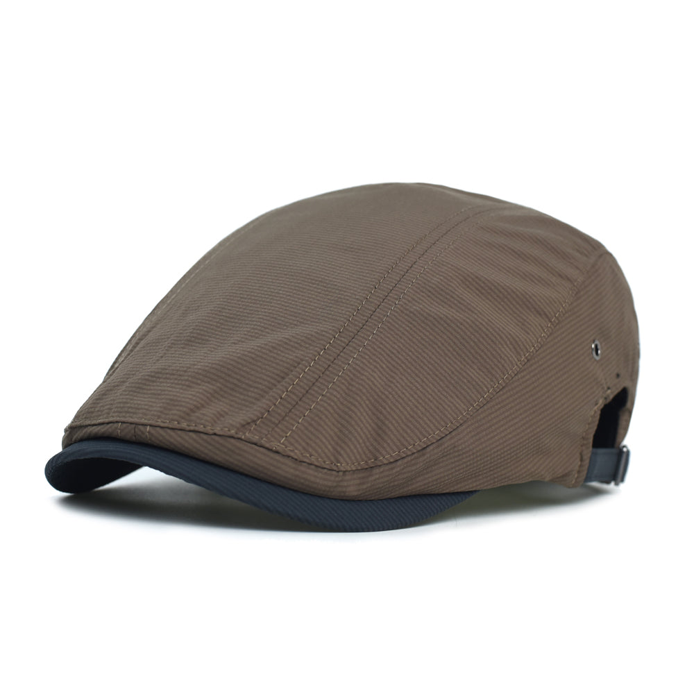 Gorra de Algodón a Rayas